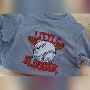 Little slugger tshirt- baseball